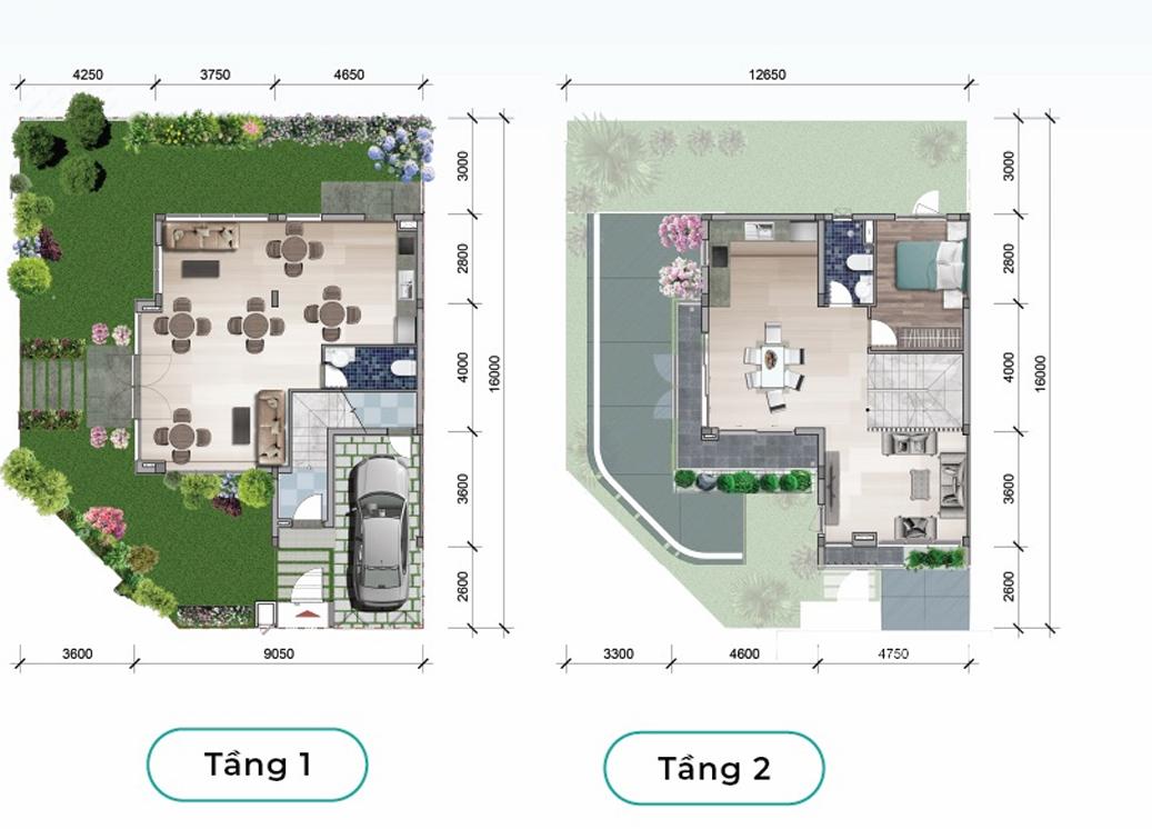 THIẾT KẾ NHÀ VÀ BIỆT THỰ KHU ĐÔ THỊ LAHOME PRODEZI LONG AN