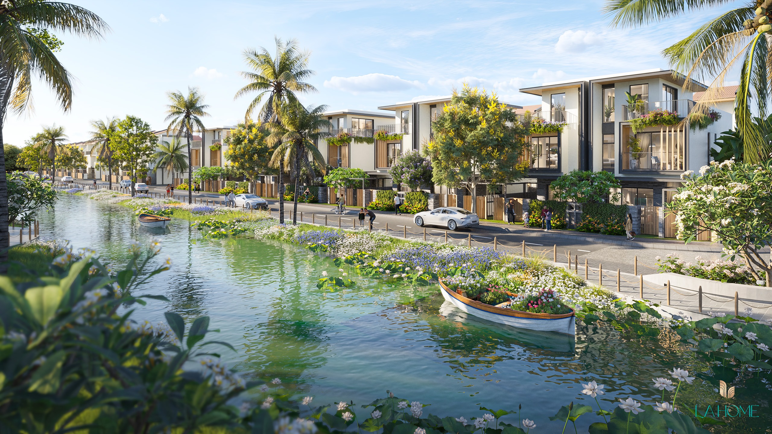 phối cảnh khu đô thị Lahome Bên Lức Prodezi Long An