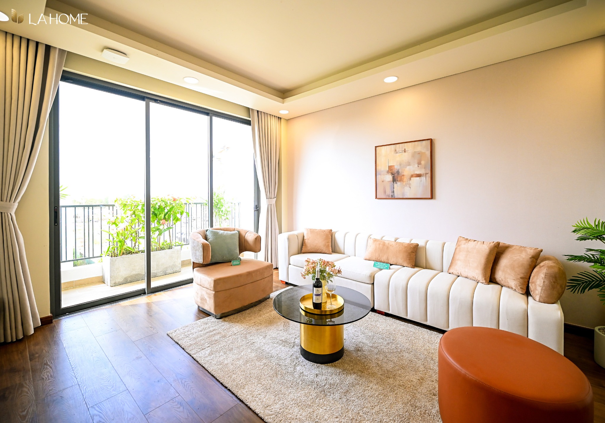 nhà mẫu Khu đô thị sinh thái LA Home Bến Lức Long An