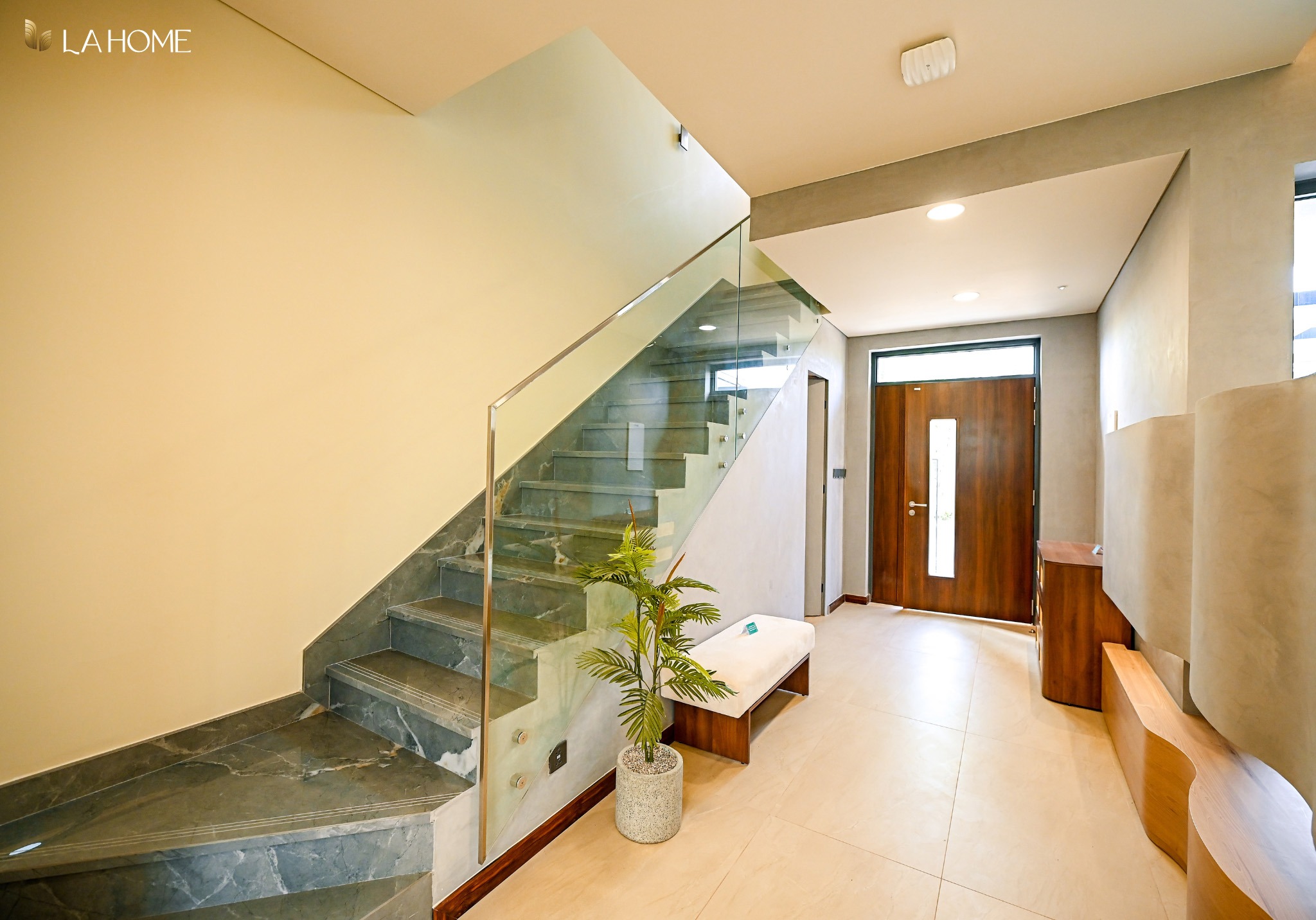 nhà mẫu Khu đô thị sinh thái LA Home Bến Lức Long An