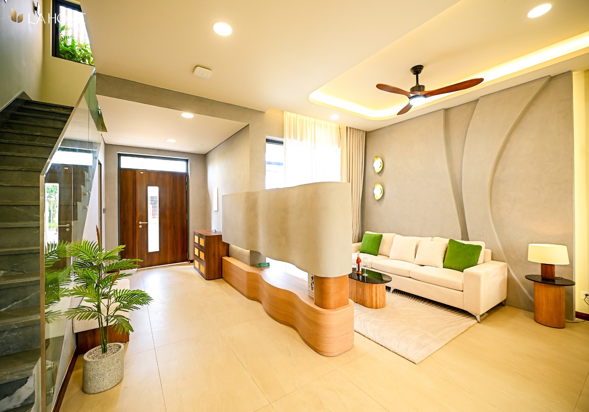 nhà mẫu Khu đô thị sinh thái LA Home Bến Lức Long An