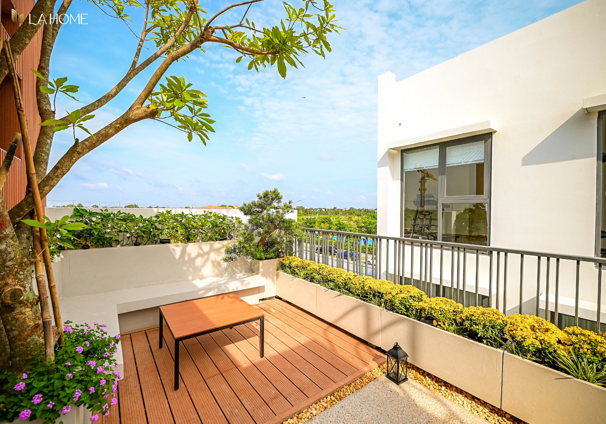 nhà mẫu Khu đô thị sinh thái LA Home Bến Lức Long An